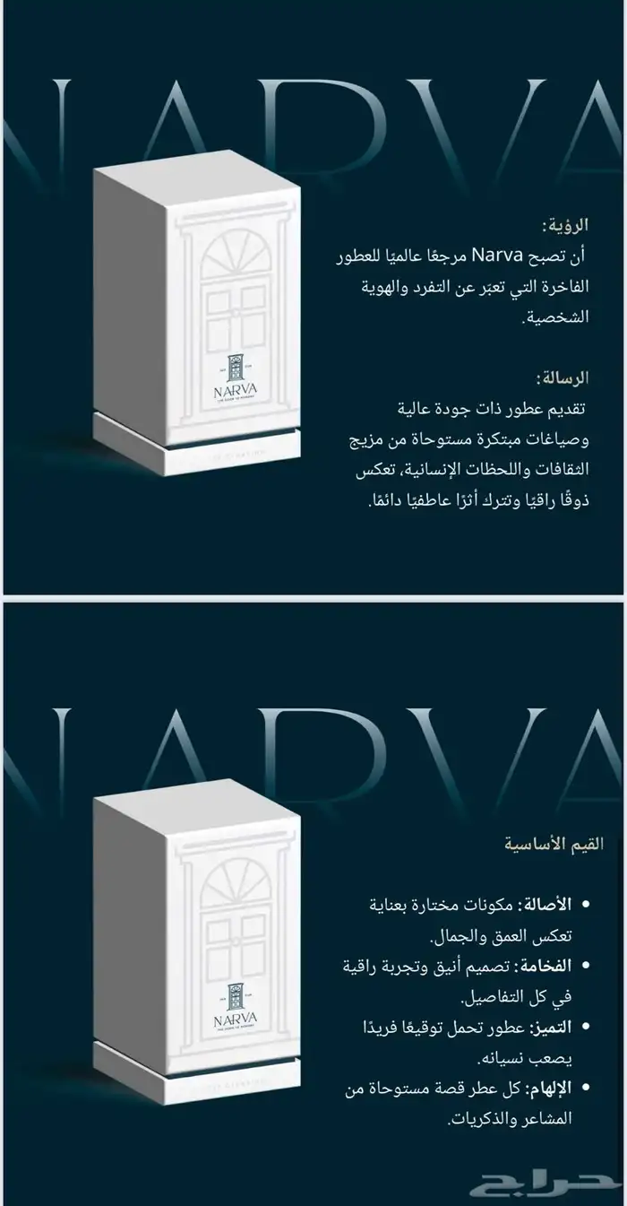 براند سعودي NARVA (عطور) 2