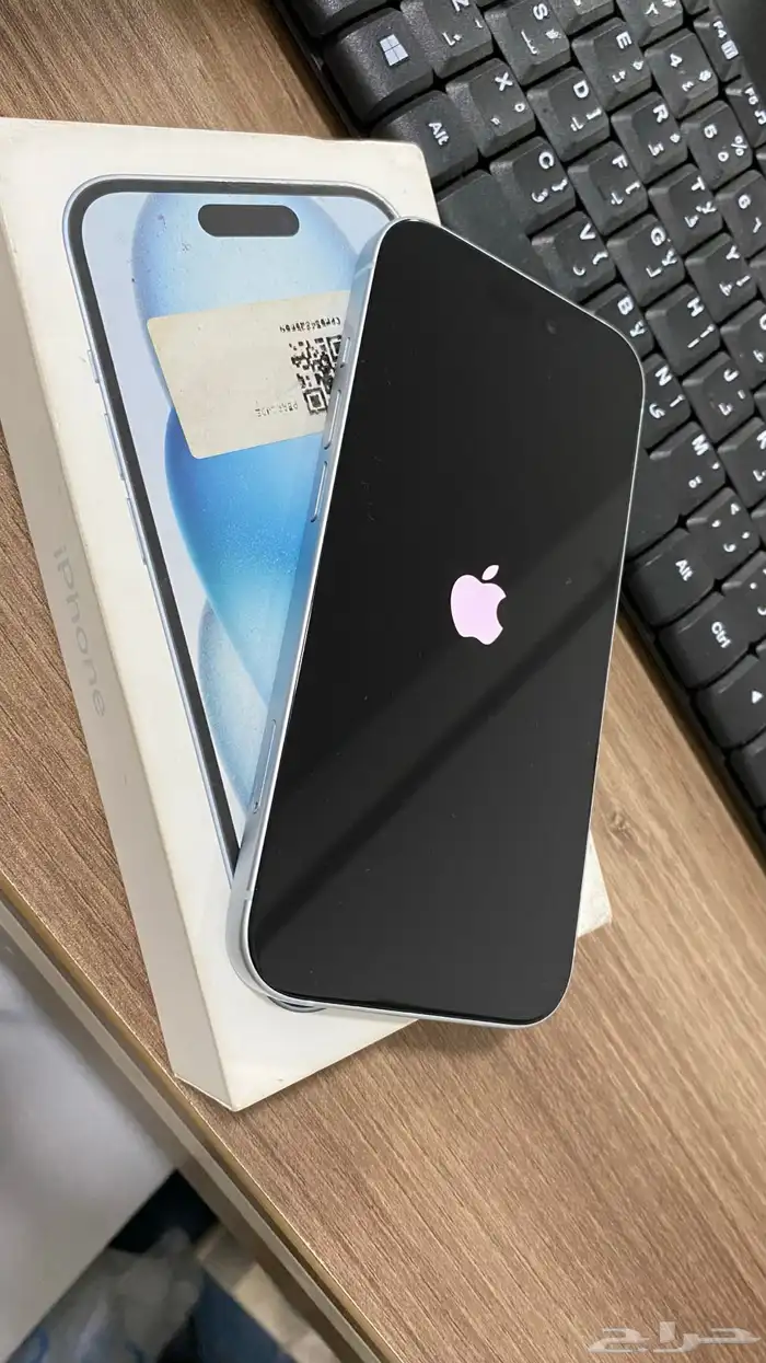ايفون 15 عادي شريحتين iPhone 15 dual physical sim 2