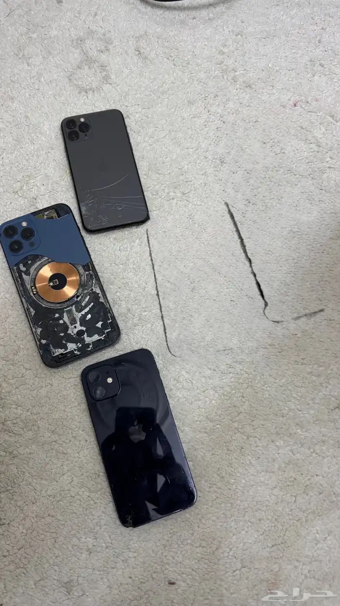 ايفونات قطع غيار للبيع 14 بروماكس و12 و11 3