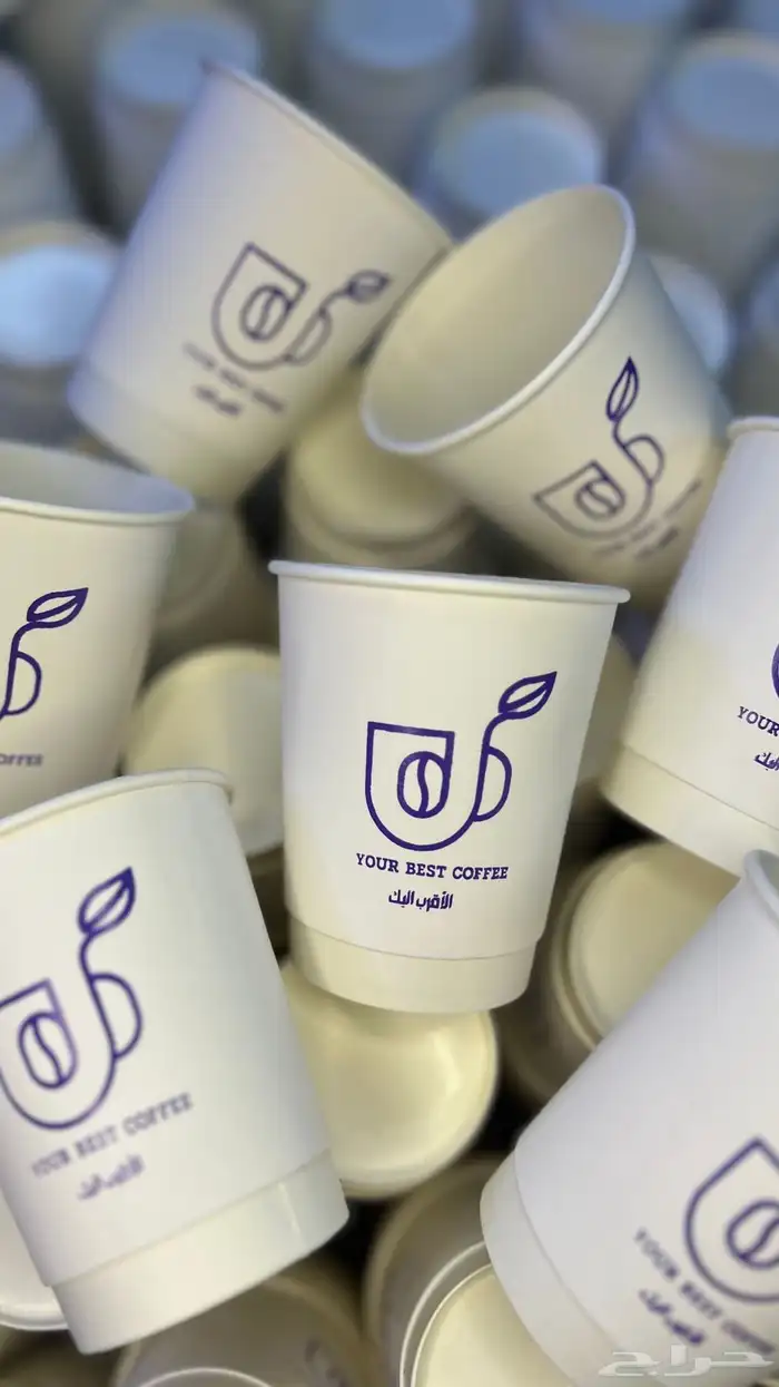 طباعة كاسات ورقية بجميع المقاسات 2