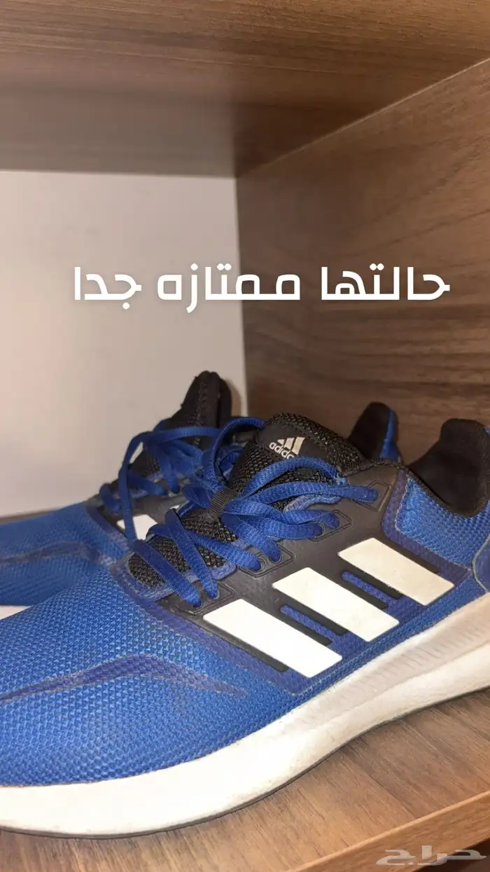شوزات اديداس جديده للبيع الوحده ب 50 إلا الاخيره لم تستخدم 2