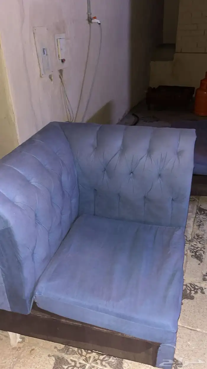 كنب 9 قطع للبيع مستعمل جديد 1