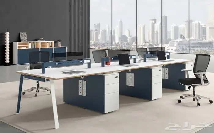 تفصيل وتصنيع مكاتب إدارية وديكورات مكتبية عصري حسب الطلب 2