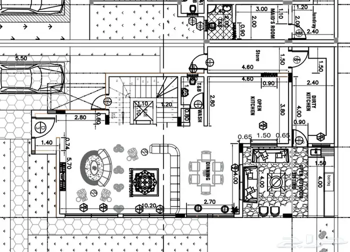 اي مخطط و تصميم معماري عرض فقط ب600 ريال 5
