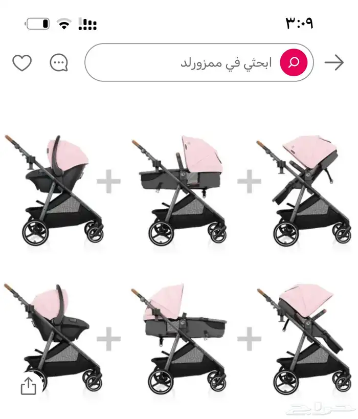 عربيه اطفال ومرجيحه ومشايه اطفال وكرسي سياره 0