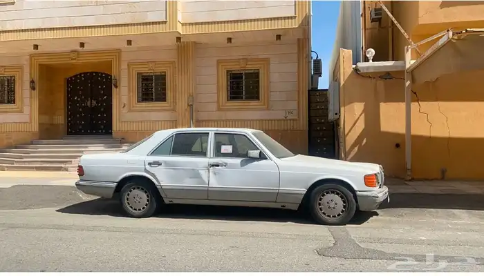 للبيع بنز 88 سعودي فل بودي بلد جربكس مكينه اموره طيبه 2