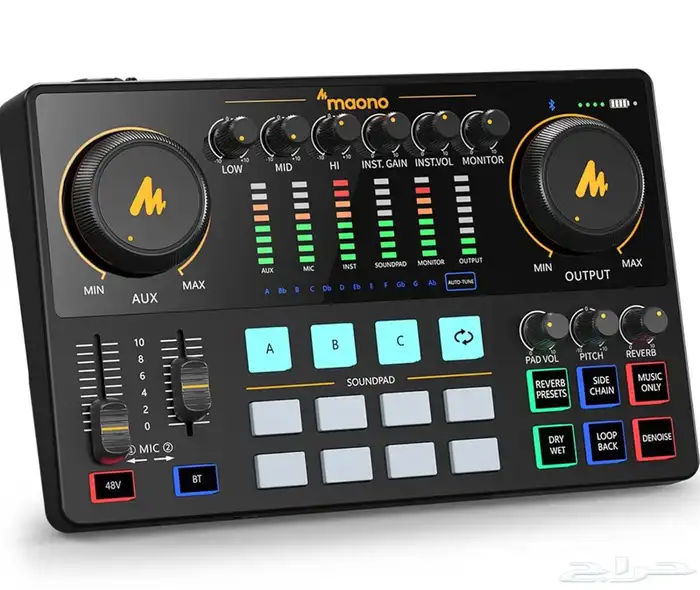 كرت صوت ماونو الاصلي نوعين ومتوفر تابي maonoCASTER E2 10