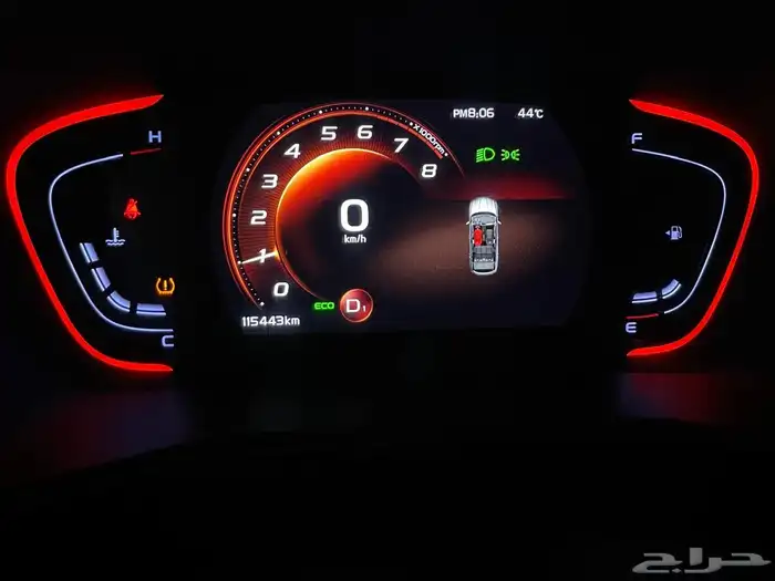 جيلي كولراي 2021 ممشى 115 الف 7