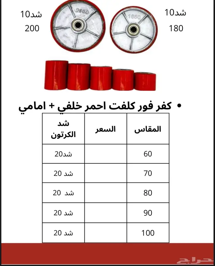 كفرات سقالة وصناعية 2