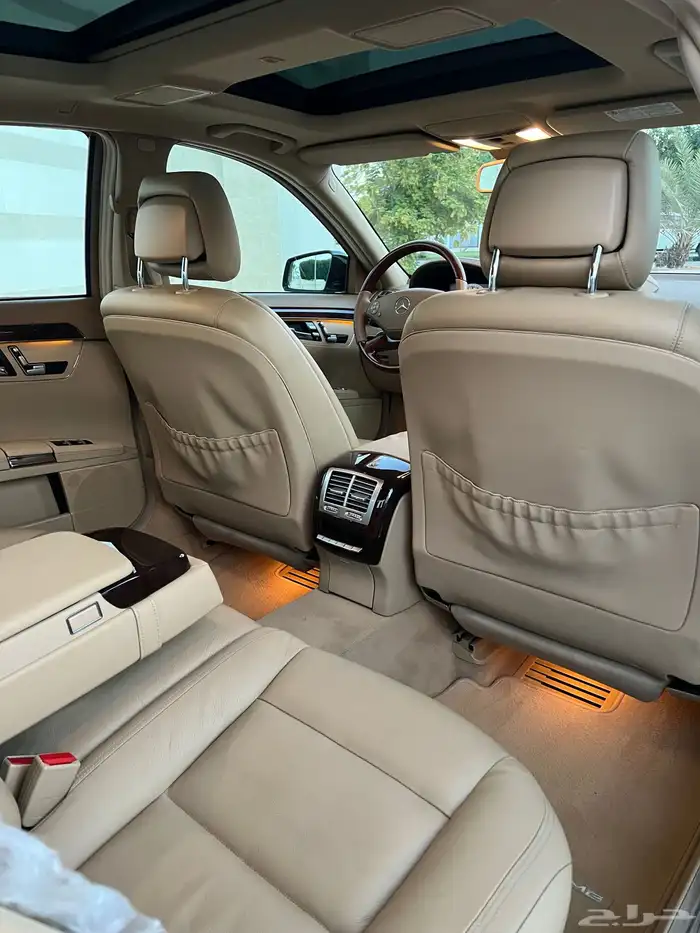 مرسيدس ( S350 ) الموديل 2010 ممشى قليل نظيف 50