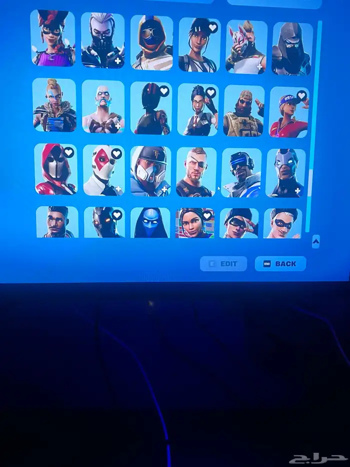 حساب فورت نايت جميع معلومات و نادر 8
