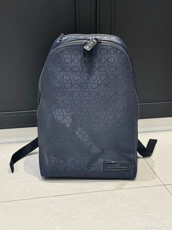 شنطة ظهر كالفن كلاين جلد كامل leather Calvin klein BackBag 0