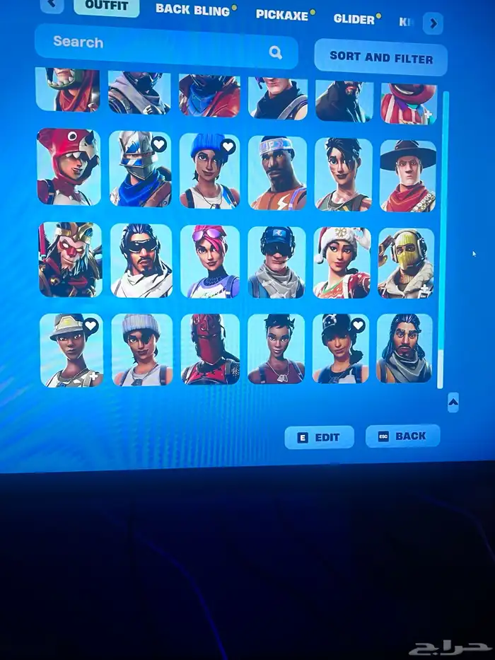 حساب فورت نايت جميع معلومات و نادر 10