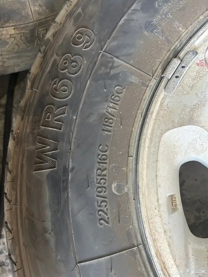 جنوط وكفرات مقاس 16 خمس حبات 6