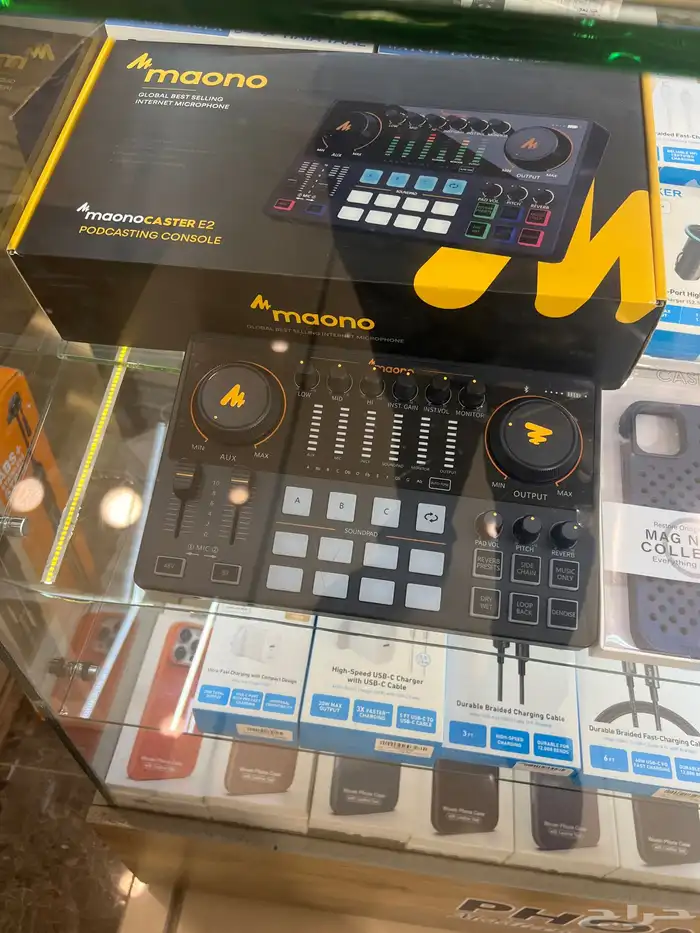 كرت صوت ماونو الاصلي نوعين ومتوفر تابي maonoCASTER E2 1