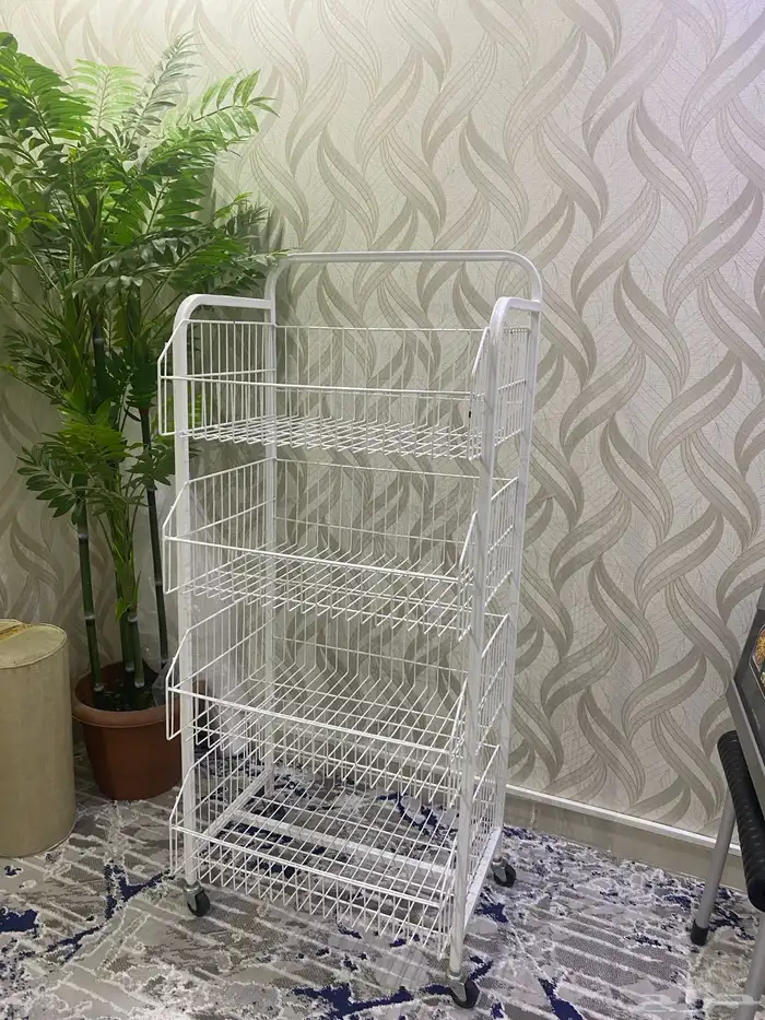 رف حديدي بعجلات   عصاره .. ميكرويف 9