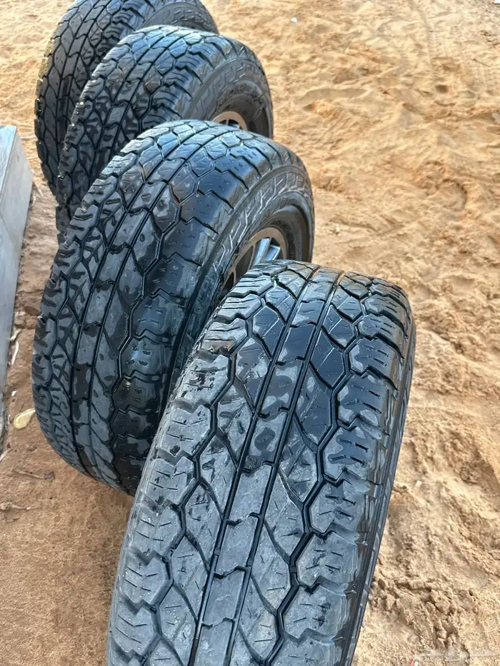 كفرات نص حجري مع بجنوط برايد مع الصواميل 2