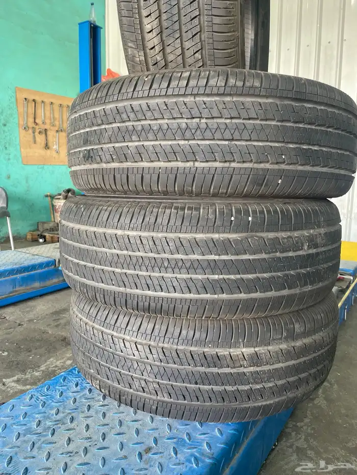 طقم كفرات برجستون منزل واستخدام خفيف 255 55 19 3