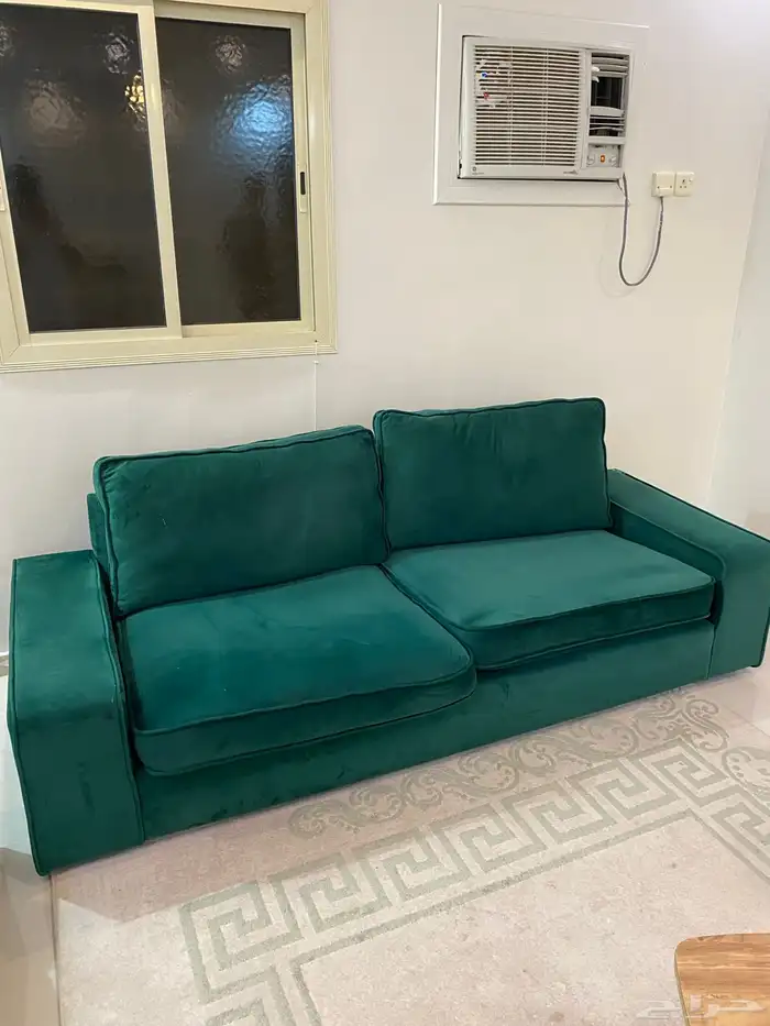 طقم كنب نظيف زيتي 3