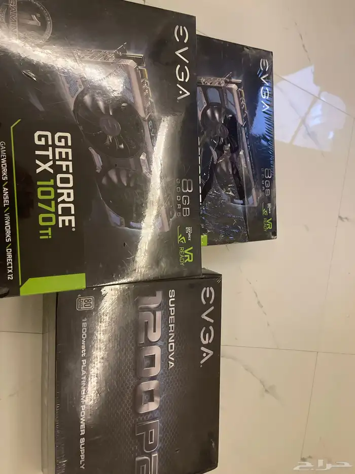 للبيعGTX 1070ti   power supply 1200 0
