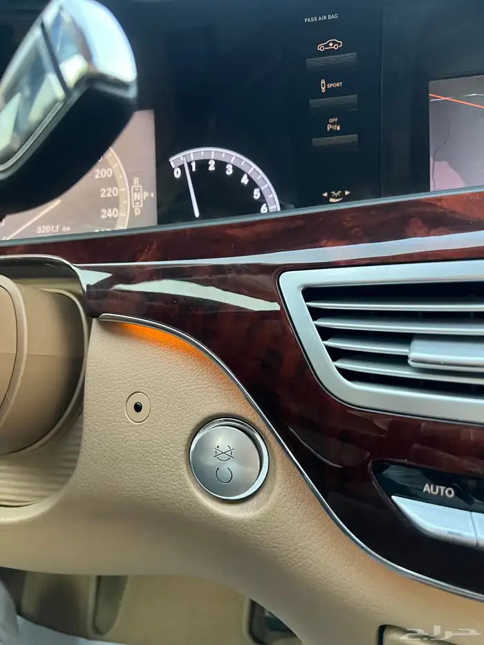 مرسيدس ( S350 ) الموديل 2010 ممشى قليل نظيف 35