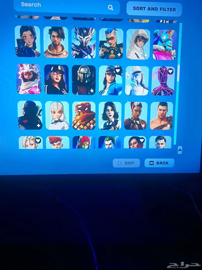 حساب فورت نايت جميع معلومات و نادر 4