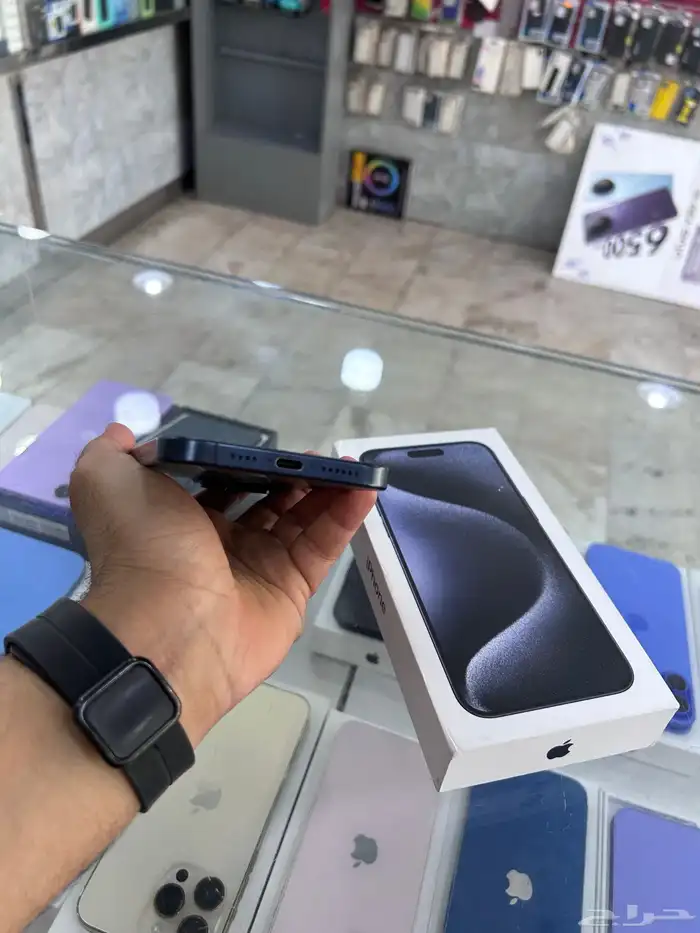 ايفون 15 برو ماكس 512GB اخو الجديد 5