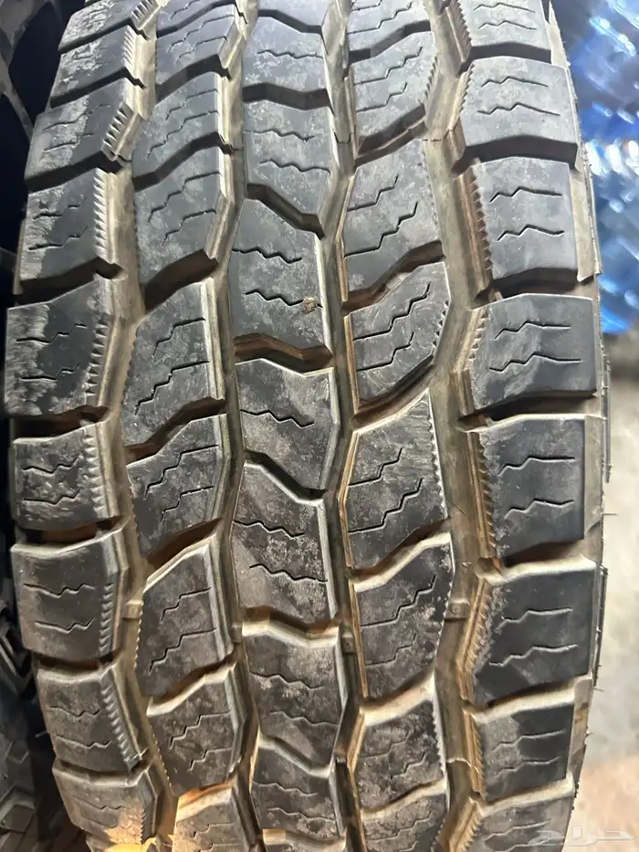 كفرات نص حجري كوبر امريكي مع جنوط برايد مقاس 17 جيب 33