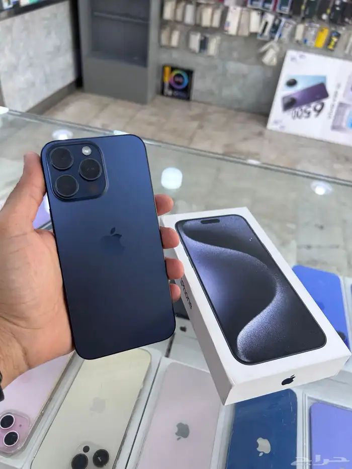 ايفون 15 برو ماكس 512GB اخو الجديد 0