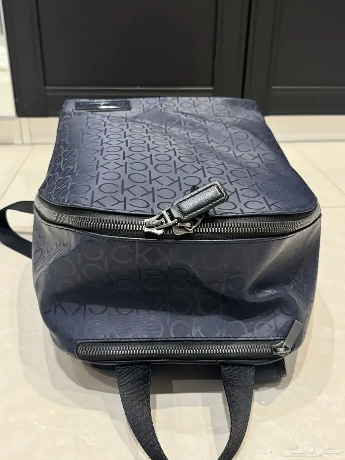 شنطة ظهر كالفن كلاين جلد كامل leather Calvin klein BackBag 3
