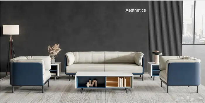 تفصيل وتصنيع مكاتب إدارية وديكورات مكتبية عصري حسب الطلب 5