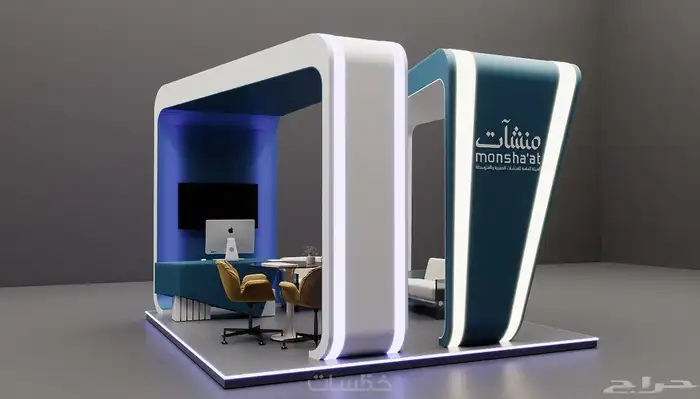مصنع خشب تصنيع بوثات معارض و مؤتمرات السوبر دوم 5