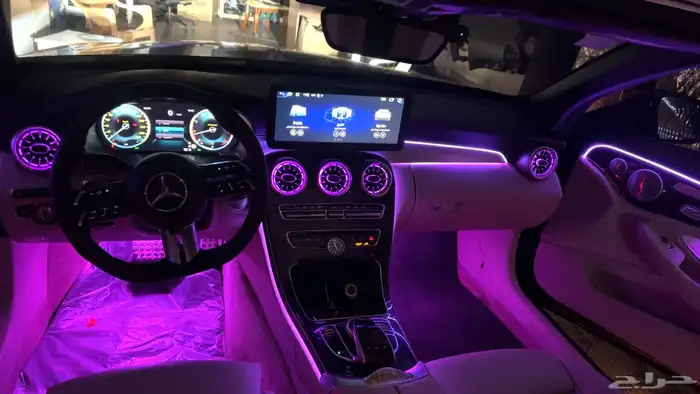 لدات محيطيه مرسيدس C300 موديل 2018 6