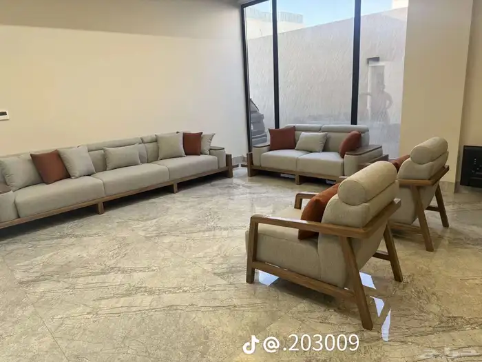 كنب ستائر مجالس 4