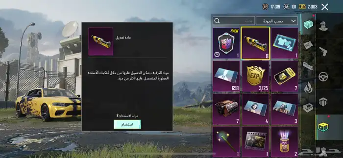 حساب ببجي 22