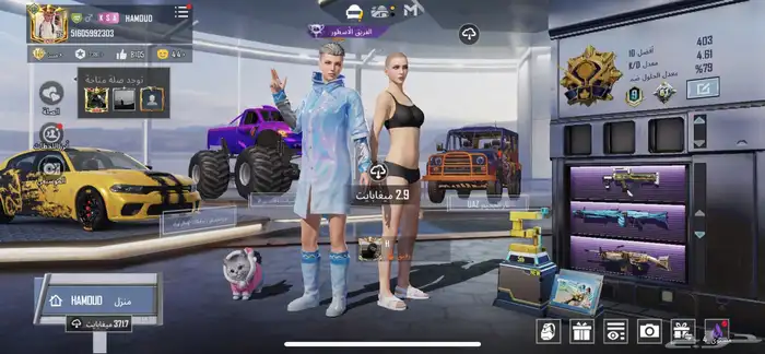 حساب ببجي 42