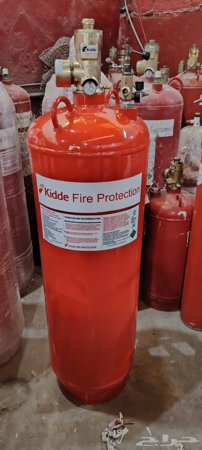 fm200 advance fire fighting system new installed and reffil 4