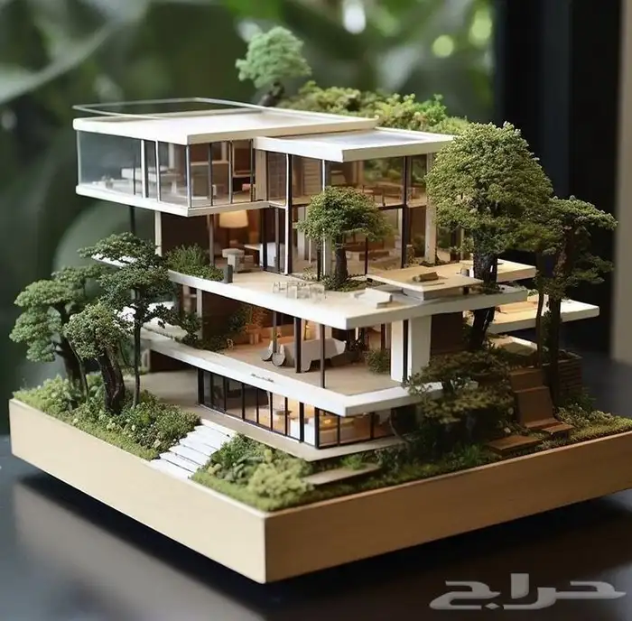 عمل ماكيتات معمارية مصغرة 6