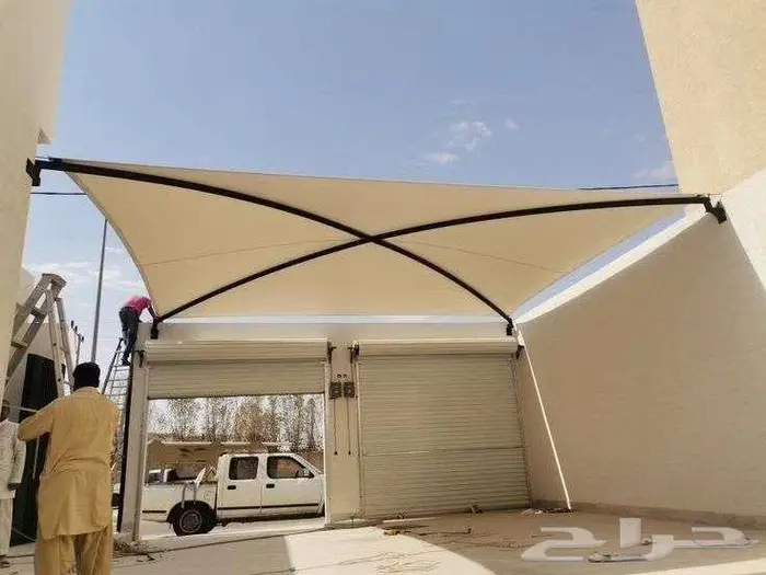 حداد مظلات بالرياض مظلات قماش 12