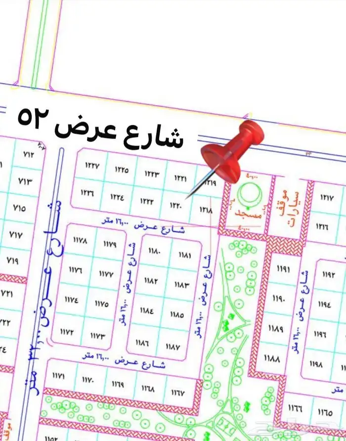 للبيع ارض سكنية جوهره العروس 1 1