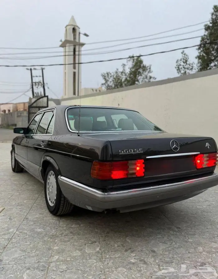بنز 300 se موديل 1991 8