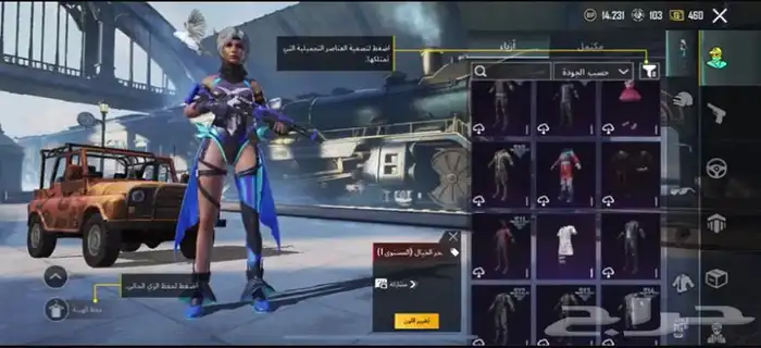 حساب ببجي للبيع 3