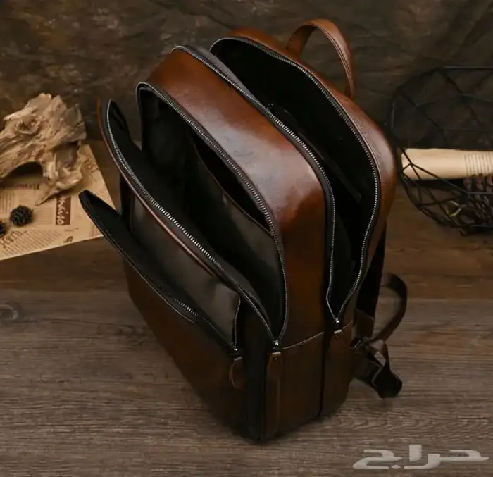 شنط جلد طبيعي انجليزي فخامة متعدده الاستخدام 9