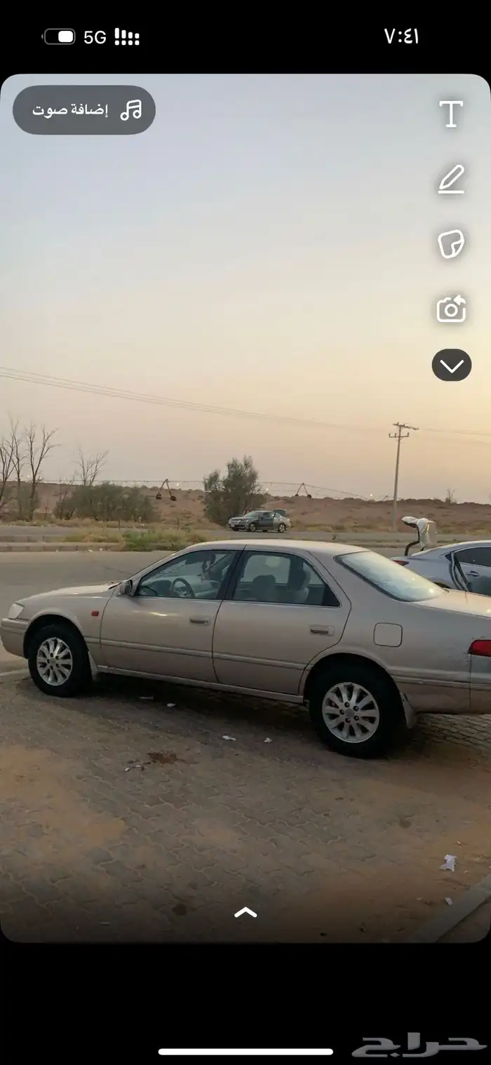 كامري 2002شرط مكينه وقير البدي فيه رشوش بسيطه 4