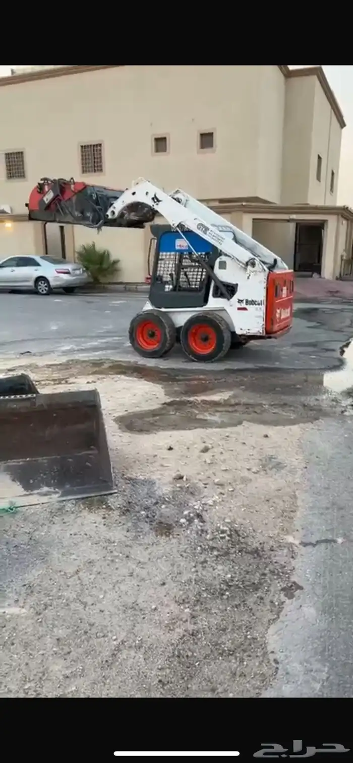 بوبكات اوقر Bobcat فور كلفت رافعه شوكيه 1