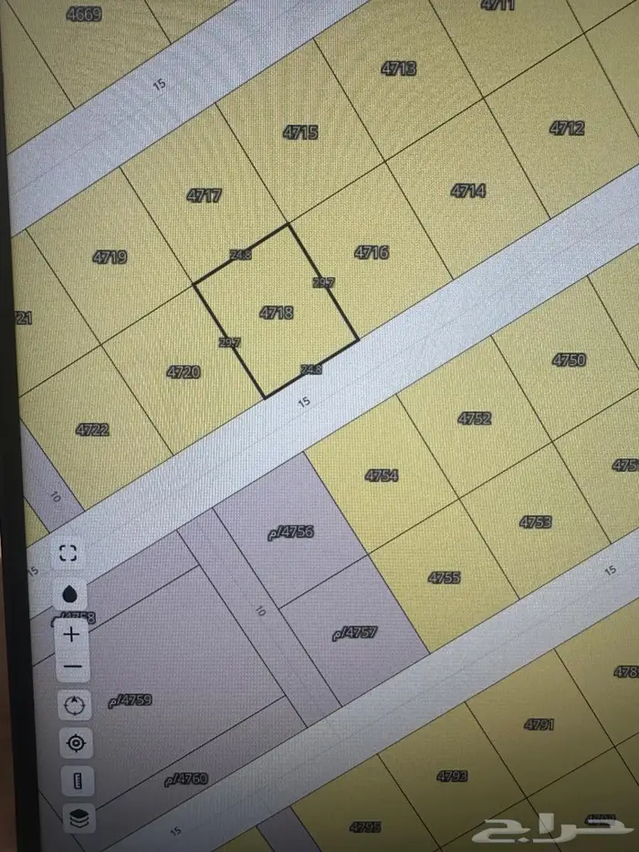 ارض سكنية بحي الخير بالرياض مساحة 375 م للبيع 0
