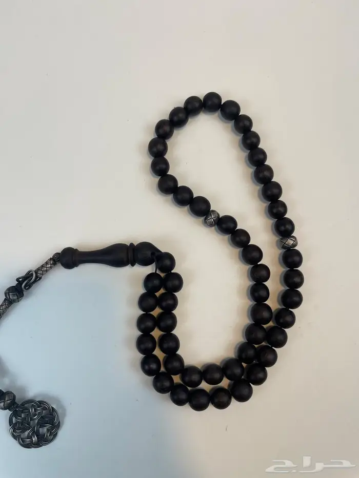 مسبحة من عود الكلمنتان فضه 4