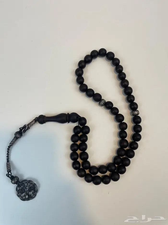 مسبحة من عود الكلمنتان فضه 3