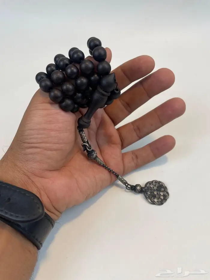 مسبحة من عود الكلمنتان فضه 2