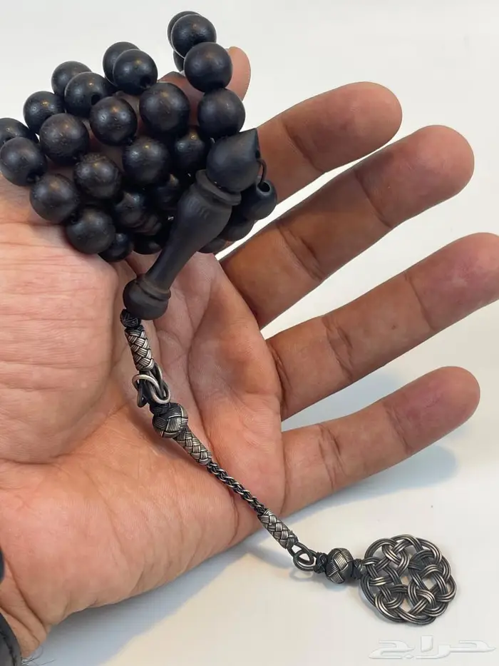 مسبحة من عود الكلمنتان فضه 1